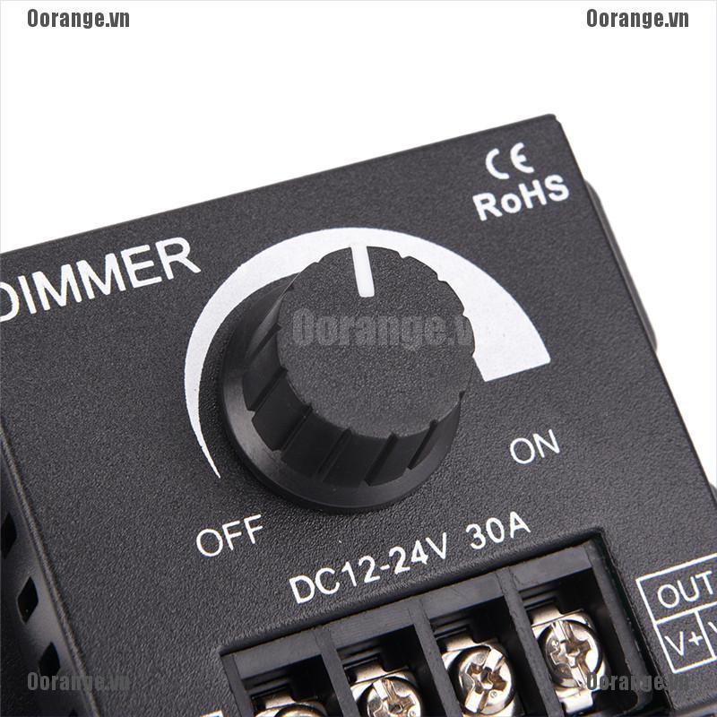 Bộ Điều Khiển Độ Sáng Cho Đèn LED 30A DC 12V 24V
