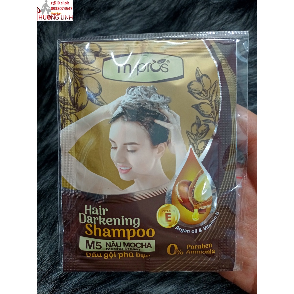 Dầu gội phủ bạc Mpros Lavox
