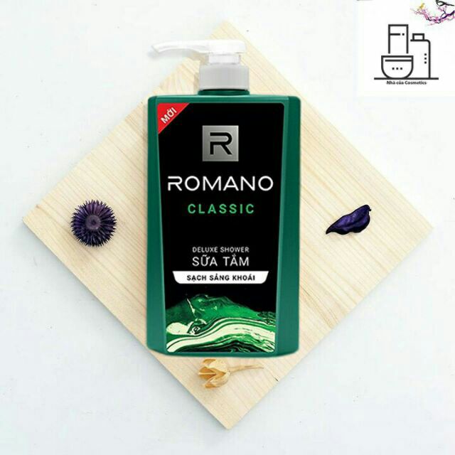 Sữa Tắm Romano 650g ( 3 mùi Classic/ Force/ Attitude)