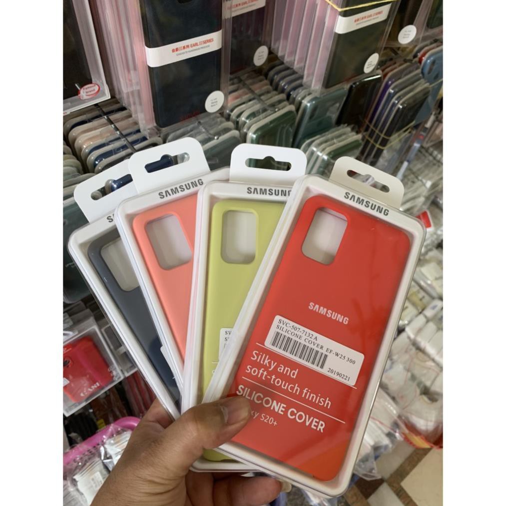 Ốp lưng Silicon Cover Galaxy S20 Plus chống bám bẩn, chống bán vân tay / OpiPhone