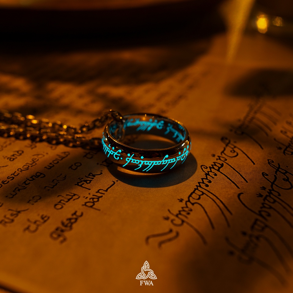 Nhẫn bạc nam nữ FWA One Ring - Chúa tể chiếc Nhẫn