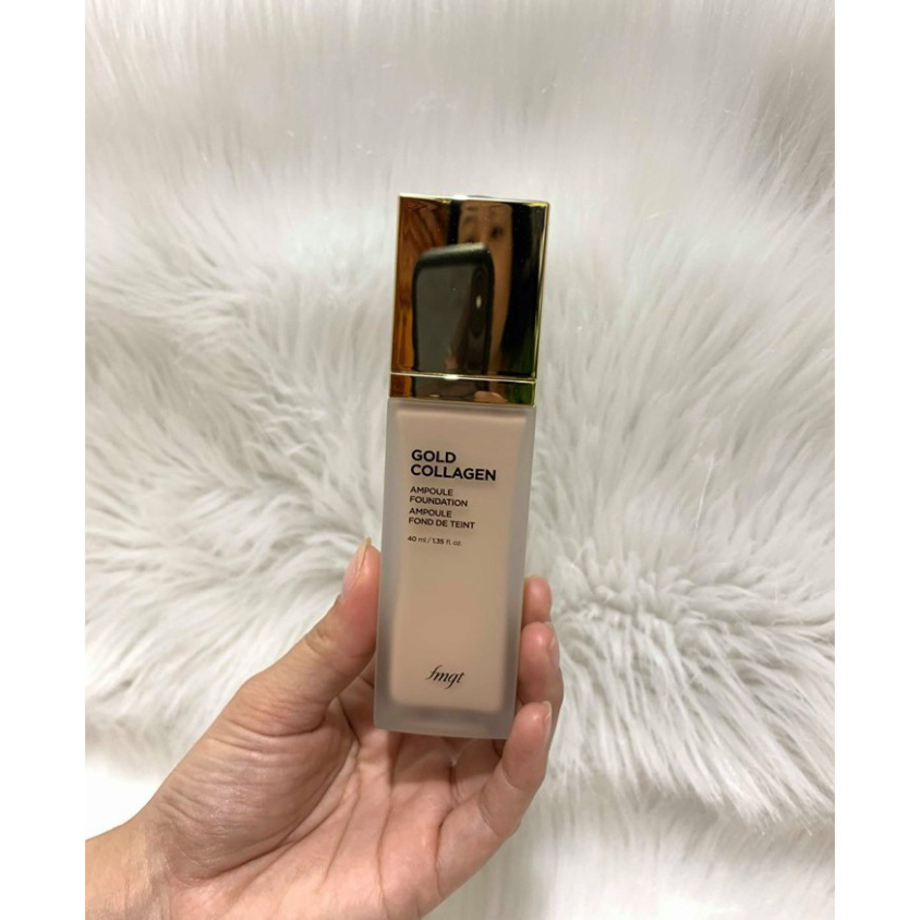 [Chính Hãng] Kem nền bổ sung Collagen và Vàng The Face Shop Gold Collagen Ampoule Foundation 40ml..