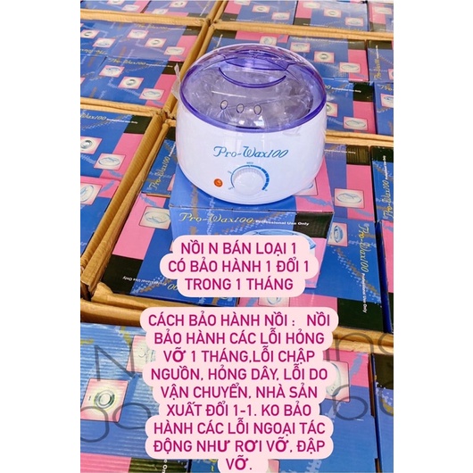 COMBO WAXING NỒI WAX PRO 100