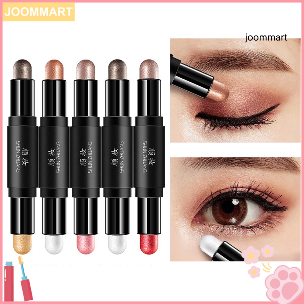 (Hàng Mới Về) Bút Phấn Mắt Hai Đầu 3g Màu Lì Và Ánh Nhũ Kết Hợp Trang Điểm Lâu Trôi | BigBuy360 - bigbuy360.vn