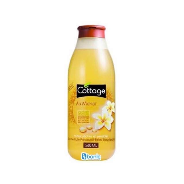 Sữa Tắm Cottage / Freeship / Sữa Tắm Dưỡng Thể Trắng Da Cottage 560ML Chuẩn Pháp - Julia Beauty - Mã Sp12