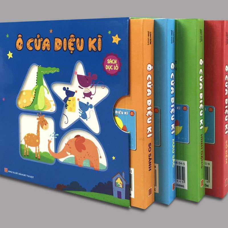 Sách : Combo Ô Cửa Diệu Kì - Sách Đục Lỗ Dành Cho Trẻ