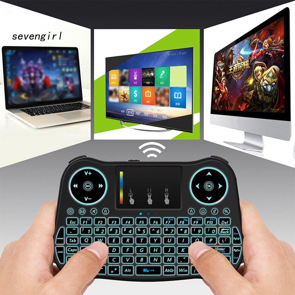 Bàn Phím Bluetooth Không Dây I8 Mini Có Cảm Ứng Cho Xbox 360 Tablet