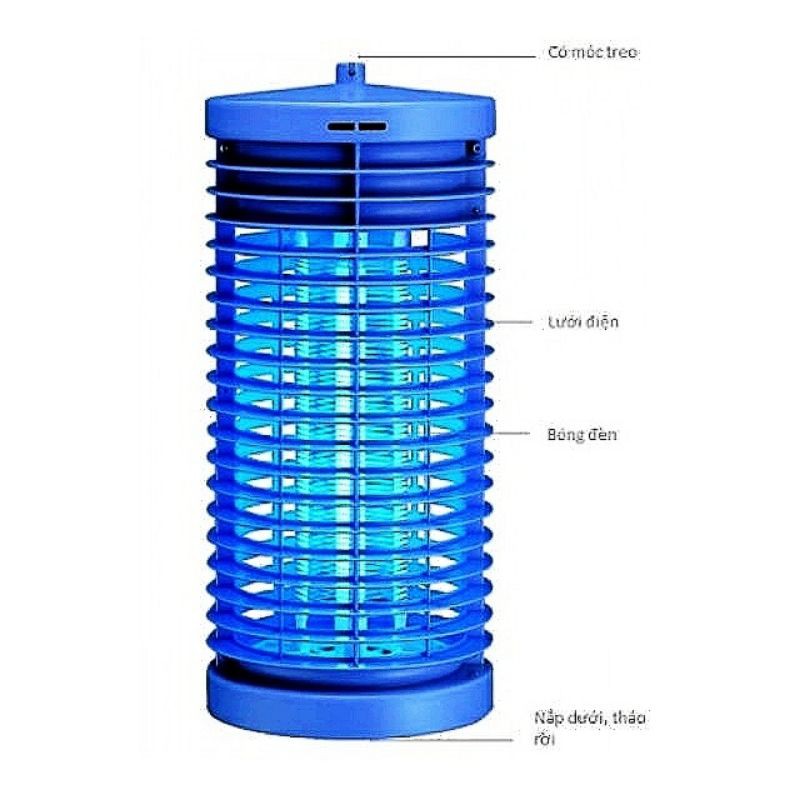 Đèn bắt muỗi, diệt côn trùng DS-D6