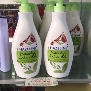 Dưỡng thể Hazeline 370ml