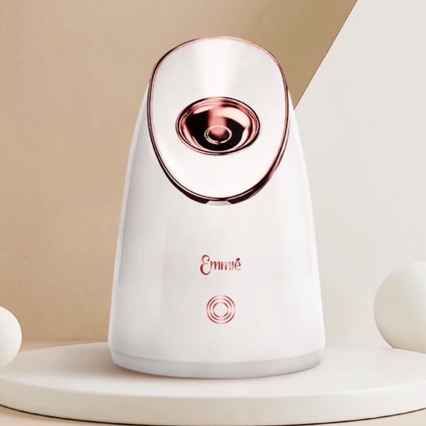 [CHÍNH HÃNG EMMIÉ BY HAPPY] MÁY XÔNG MẶT CẤP ẨM SÂU NANO ION - EMMIÉ NANO IONIC FACIAL STEAMER &amp; HUMIDIFIER