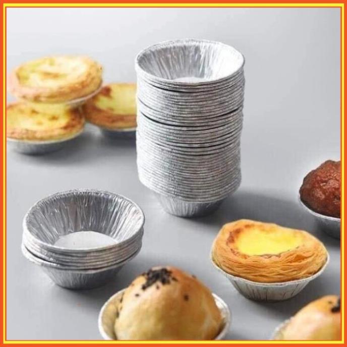 Set 3 bát giấy bạc, bát giấy nhôm dùng làm bánh, đựng đồ nướng - Hàng đẹp - Hàng đẹp
