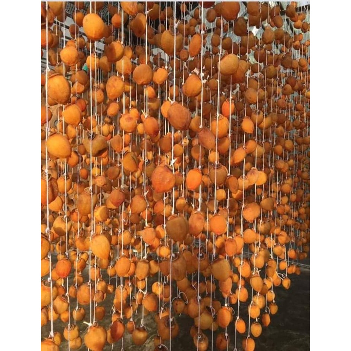 500gr Hồng treo gió nguyên trái Đà Lạt loại 1, dẻo ngon