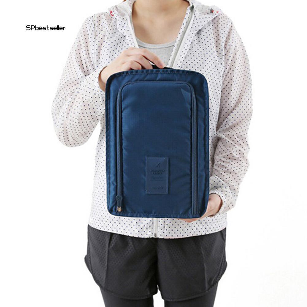 SPBS_Outdoor Travel Shoes Storage Bag Waterproof Portable Packing Cubes Container