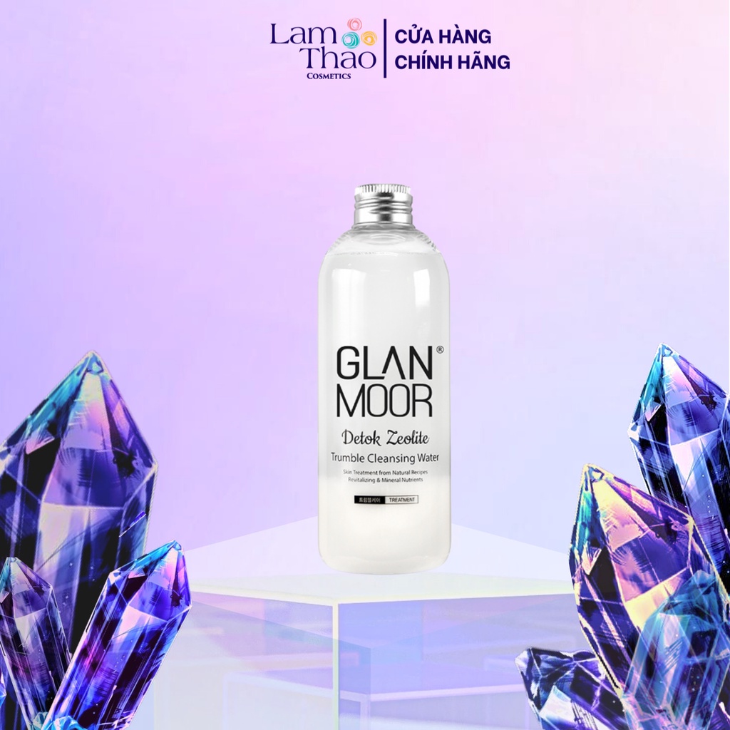 Nước Tẩy Trang Dịu Nhẹ Ngừa Mụn Glan Moor Detok Zeolite Trumble Cleansing Water