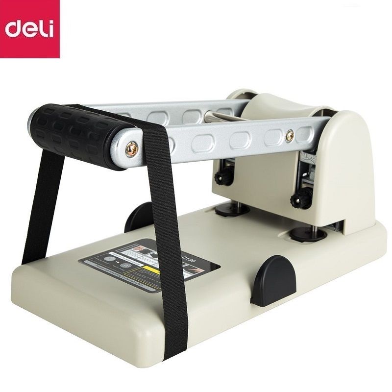 Máy đục lỗ Deli 0130 I Đục 2 lỗ 100 tờ / lần