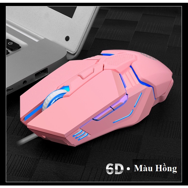 CHUỘT CƠ CHƠI GAME CÓ DÂY VIPER M12 PHÁT SÁNG LED RGB