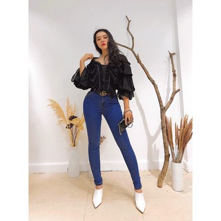 QUẦN SKINNY XANH