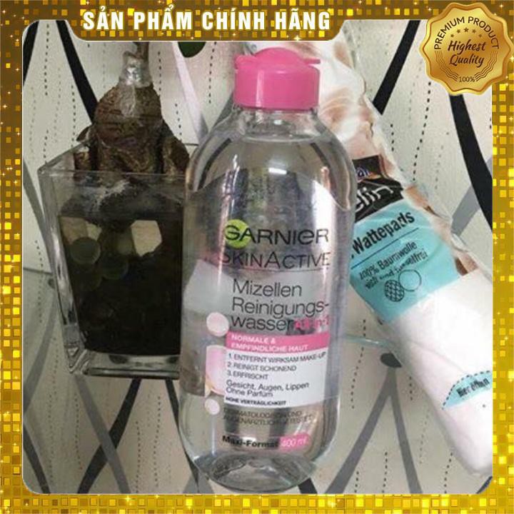 (Hàng chính hãng) Combo Tẩy trang Gainer 400ml và Bông tẩy trang Emily