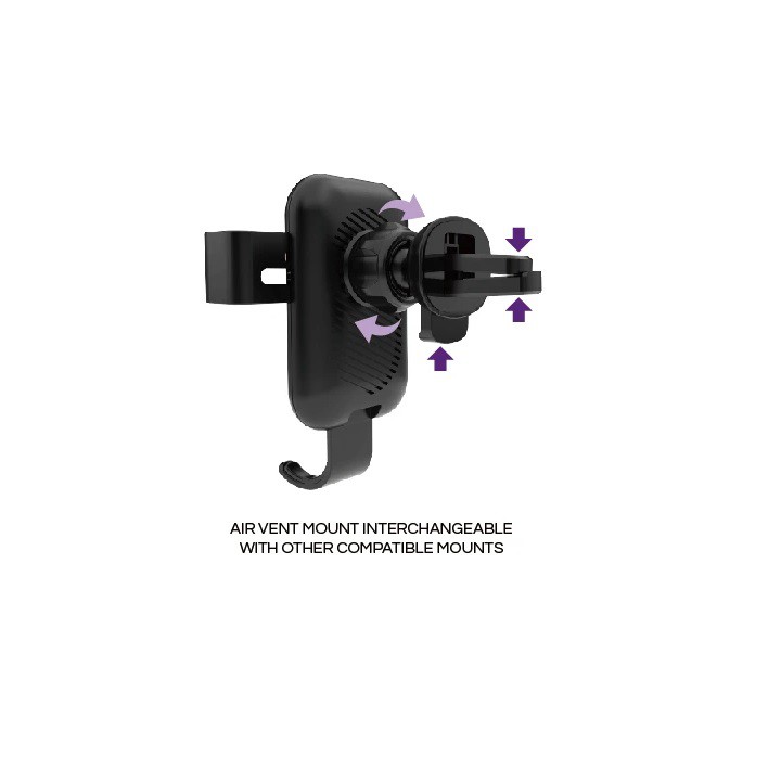 [Follower giảm 5%] Bộ Sạc Không Dây Trên Xe Hơi Hyperjuice 15W Car Charger (gồm chui sạc nhanh QC3.0 và cable đi kèm)