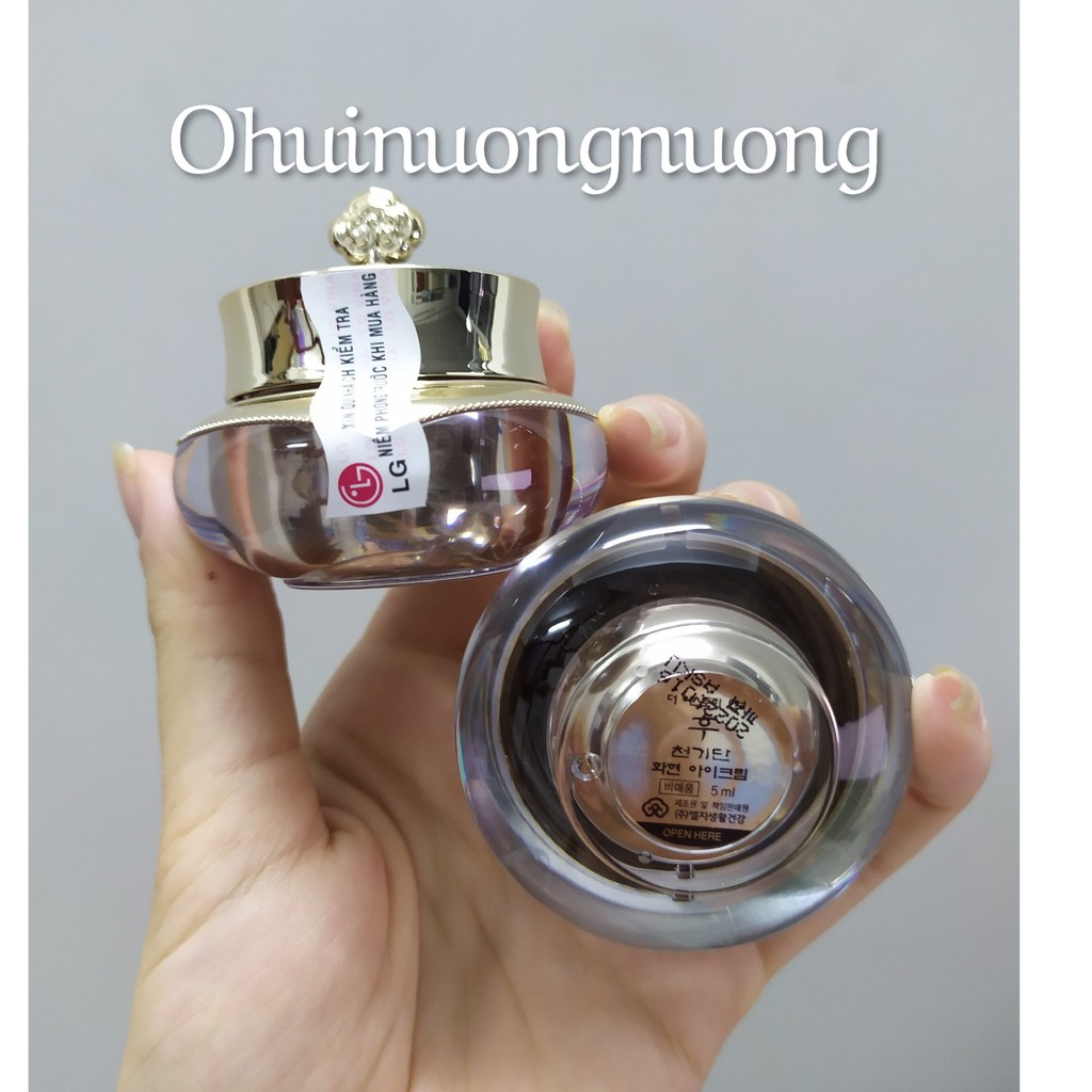 KEM DƯỠNG MẮT TÁI SINH WHOO RADIANT REGENERATING EYE CREAM 5ml