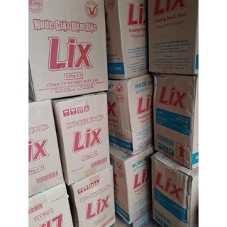 Nước giặt Lix đậm đặc 3,8kg(màu đỏ)