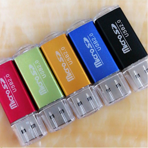 Đầu Đọc Thẻ Nhớ Micro SD Chất Lượng Nhiều Màu