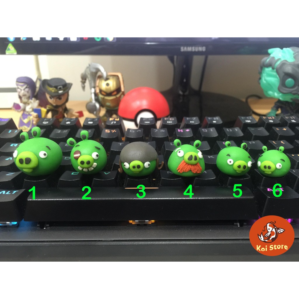 Mô hình nhân vật game angry bird