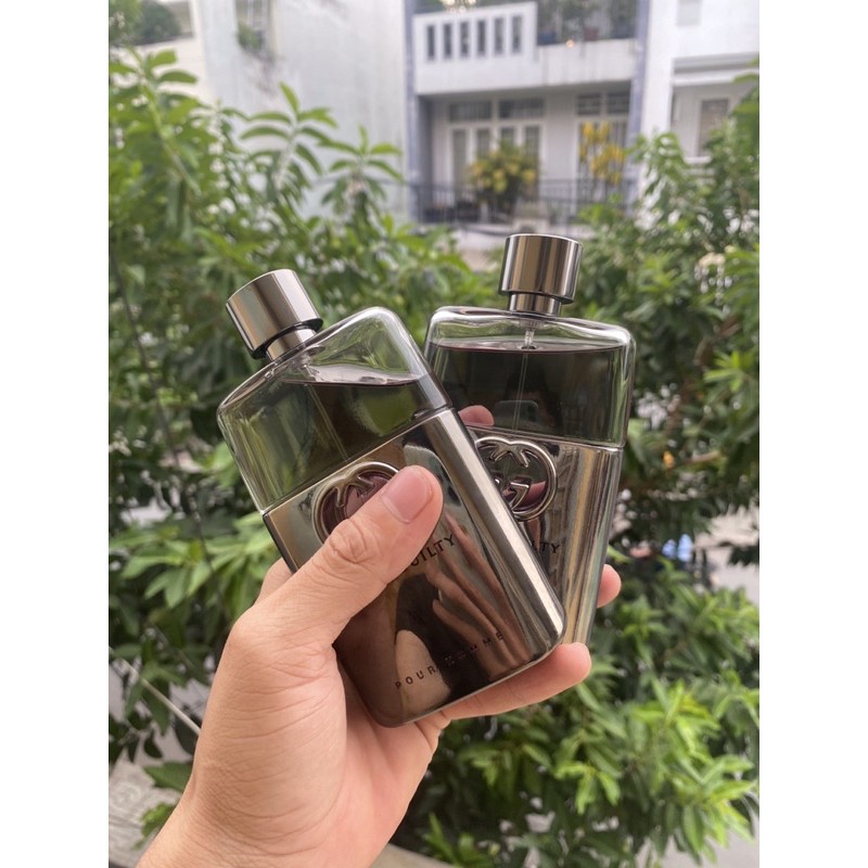 Nước hoa nam tách set Gucci Guilty Pour Homme Edt 100ml (hàng không hộp)