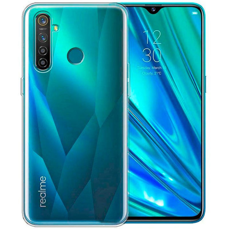 Ốp dẻo trong suốt Realme 5 Pro / Realme Q (Hàng loại A)