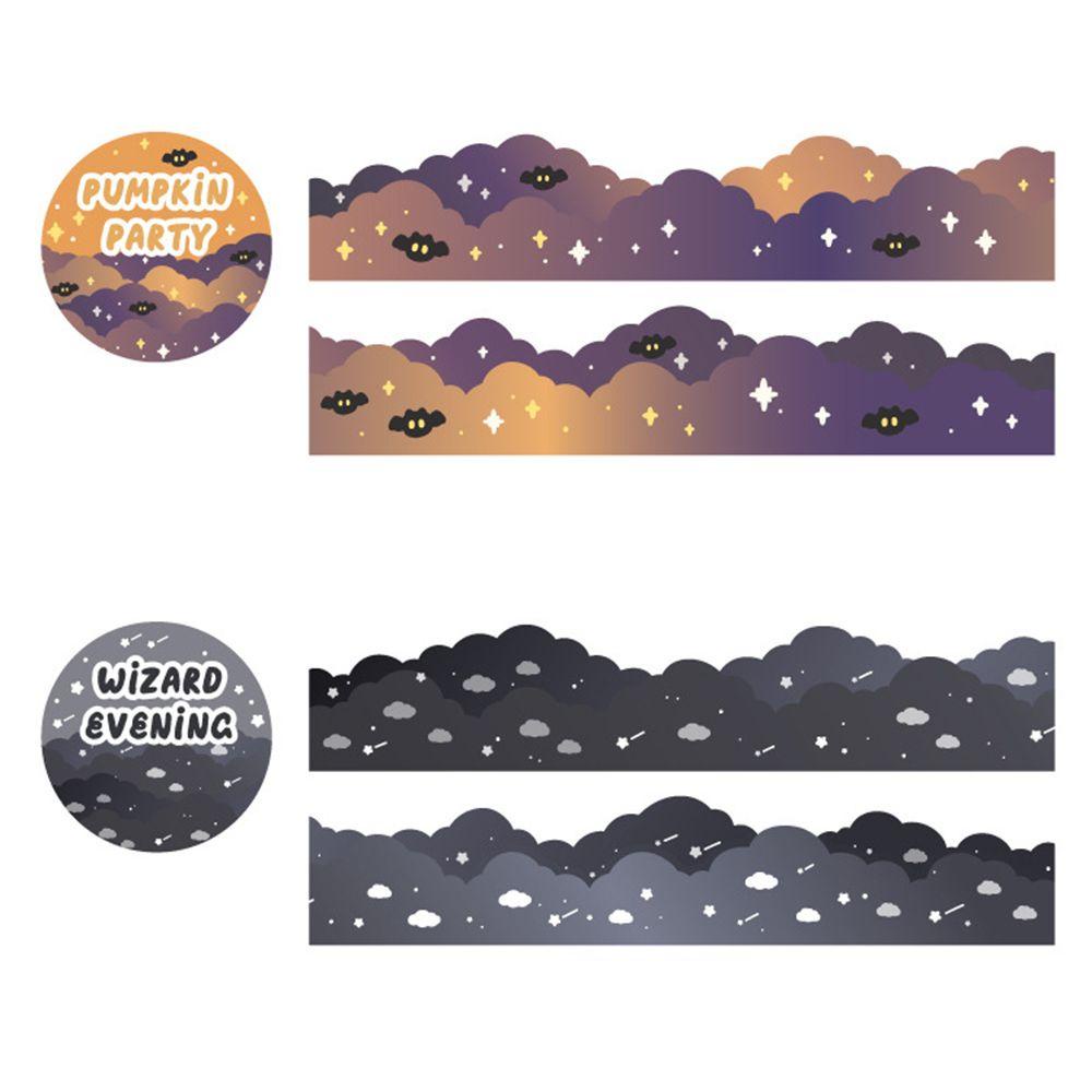 Giấy Dán Trang Trí Sổ Tay Hình Đám Mây Phong Cảnh Xinh Xắn