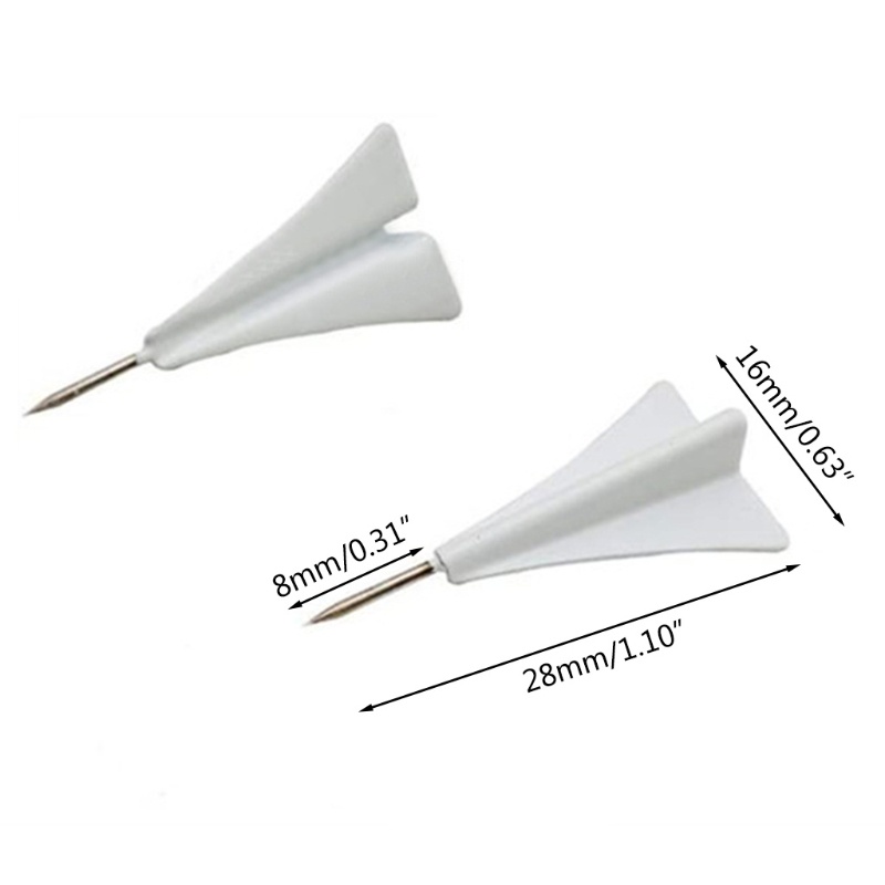 Set 12 Ghim Cài Bằng Thép Dùng Trưng Bày Ảnh / Tài Liệu Thiết Kế 3D Sáng Tạo