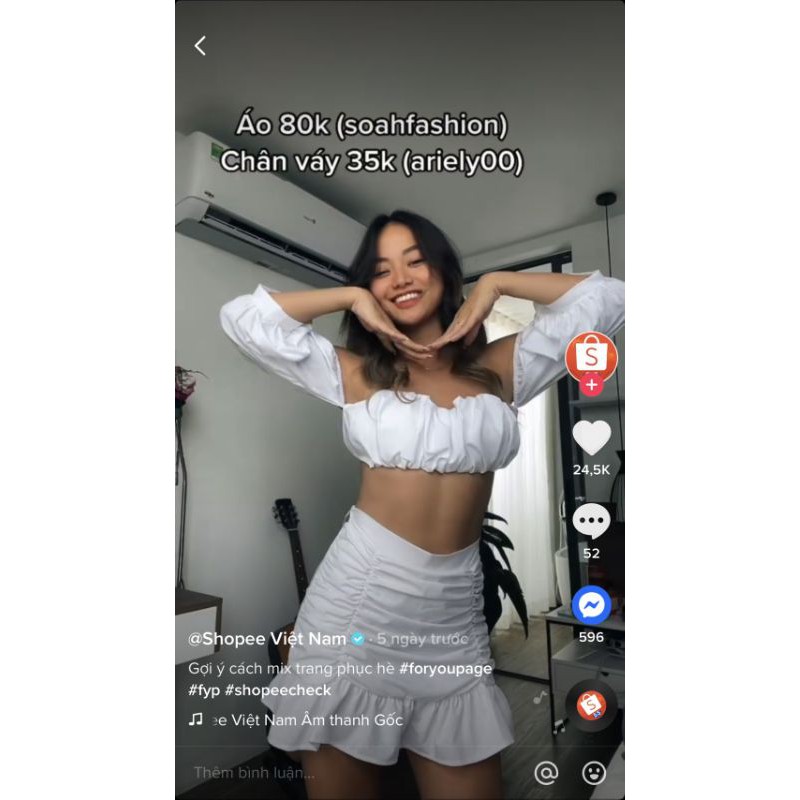 CHÂN VÁY NHÚN HOT