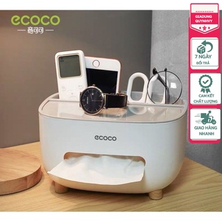 Hộp để giấy ăn, giấy lau và đựng đồ ecoco e2009 tiện ích