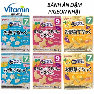 BÁNH ĂN DẶM PIGEON NHẬT CHO BÉ TỪ 6M+