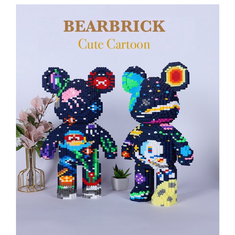 Gấu Bearbrick Violent Bears 35-50cm