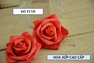 1 bông hoa sáp 6~7cm