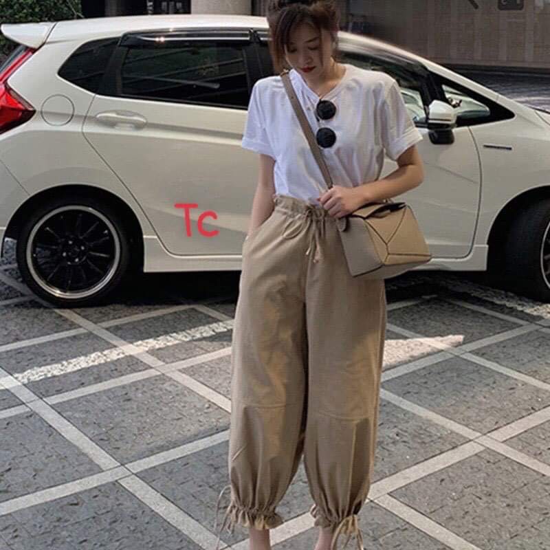 Quần kaki dây rút TC5