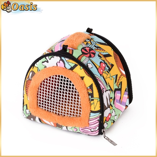 Lồng Nuôi Chuột Hamster / Sóc / Heo Guinea Mang Đi Tiện Dụng