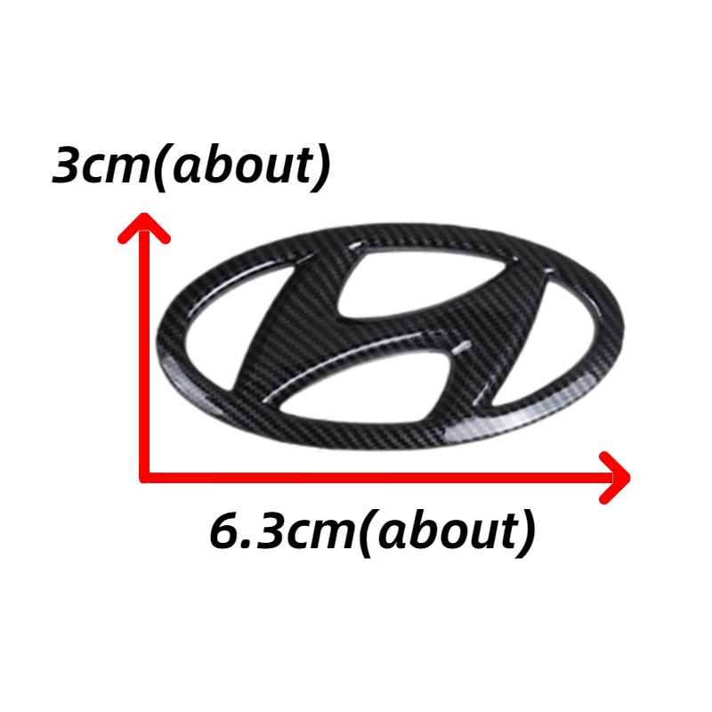 Miếng dán trang trí vô lăng xe hơi Hyundai IX35 Accent I10 Kona I20 Elantra Sonata Tucson I30 tiện lợi