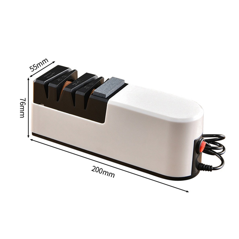 Dụng Cụ Mài Dao Kéo 3 Tầng Sạc USB Nhanh Chóng