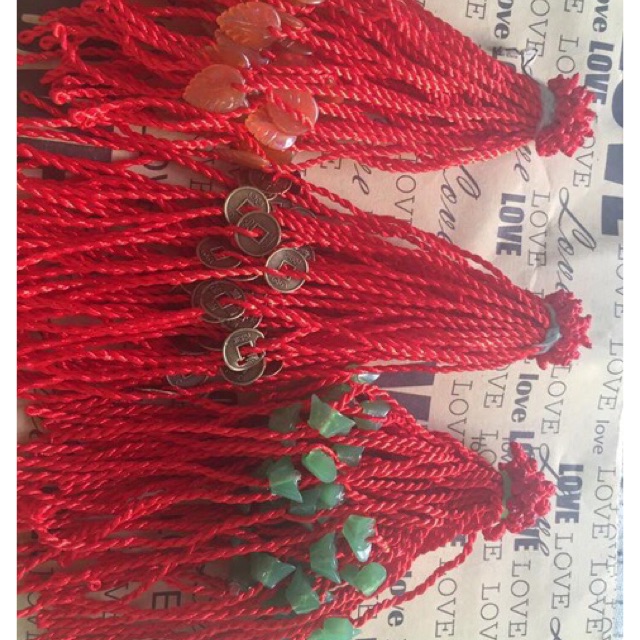 Sỉ 100 dây may mắn nhiều mẫu