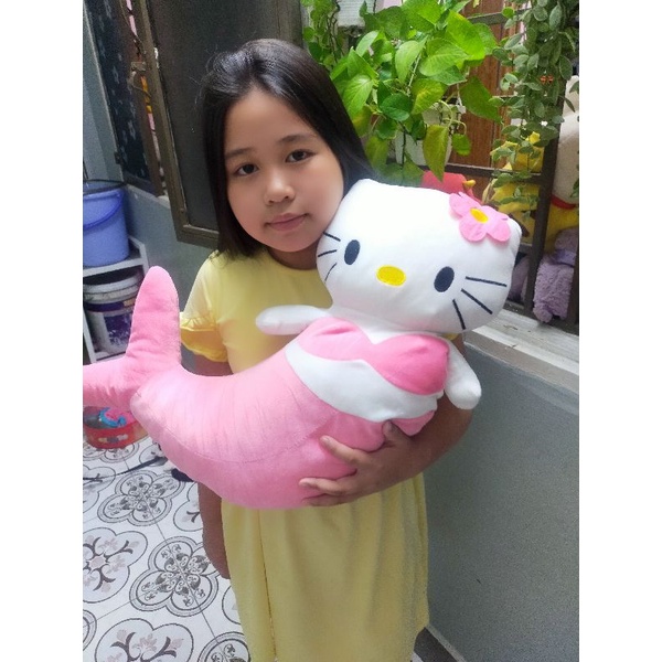 Gấu bông gối ôm Hello Kitty tiên cá 🥰🥰🥰