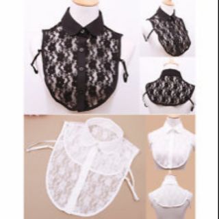 Cổ sơ mi rời ren