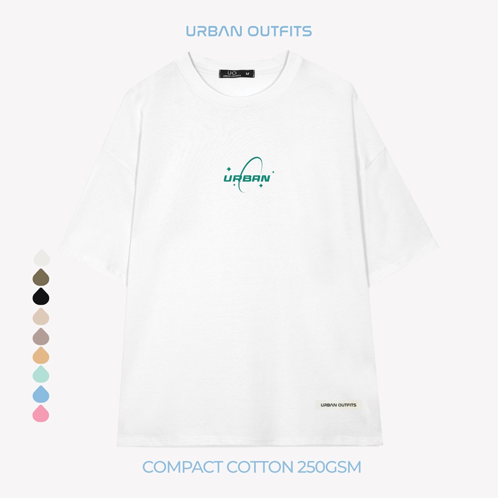 Áo Thun Tay Lỡ Form Rộng URBAN OUTFITS ATO120 Local Brand In GOOD NIGHT ver 2.0 Vải 100% Compact Cotton 250GSM Dầyefwewf