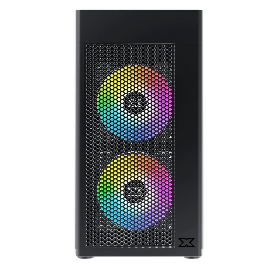 Vỏ case máy tính XIGMATEK AERO 2F Black (2 Fan RGB) - Chính hãng BH 1 năm | BigBuy360 - bigbuy360.vn