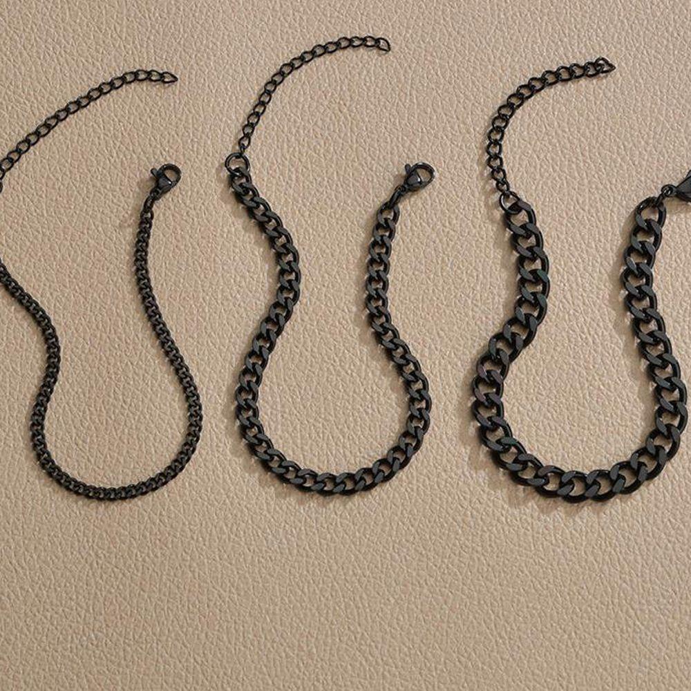 Vòng Tay Bằng Thép Không Gỉ Thời Trang Đường Phố Unisex