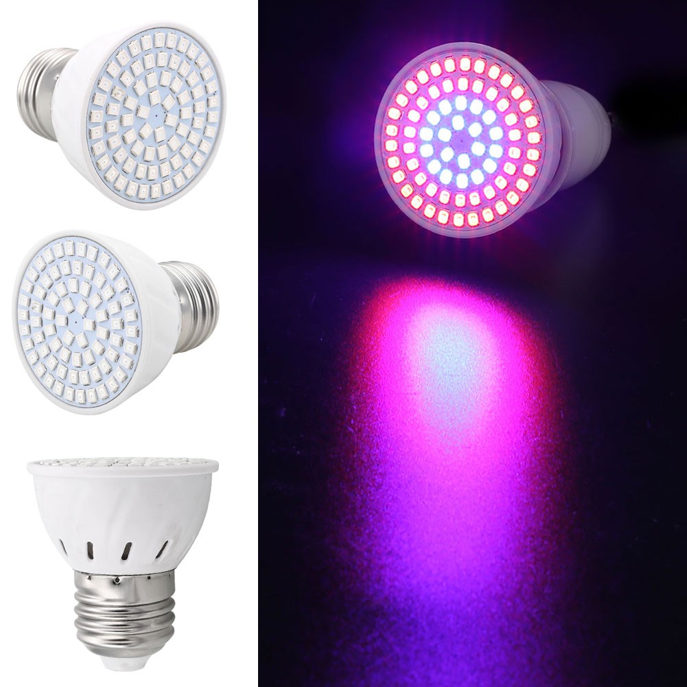 Bóng đèn LED trồng cây E27 36W 72 SMD