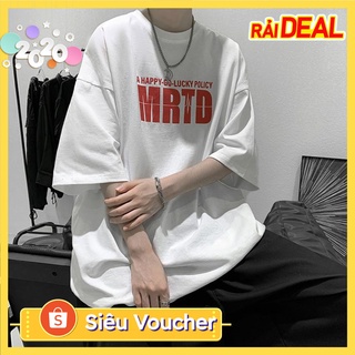 Áo phông nam nữ unisex tay lỡ MRTD Nemstyle, áo thun form rộng oversize phong cách đường phố