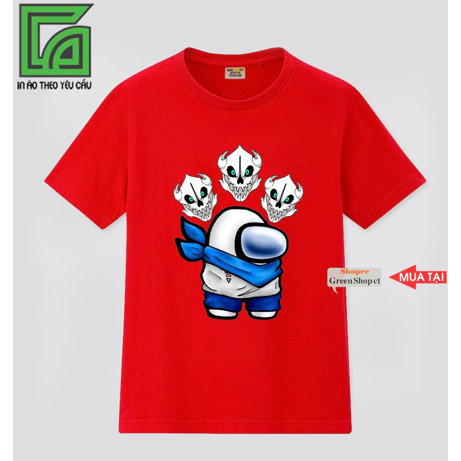 NEW Áo Thun Among Sans Undertale V3 Siêu Ngầu -Có Size Trẻ Em 4 Màu S229