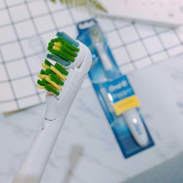 [HÀNG ĐỨC- CÓ SẴN] Bàn chải đánh răng bằng pin Oral-B siêu bền (có thể thay thế đầu bàn chải) sạch từng kẻ răng